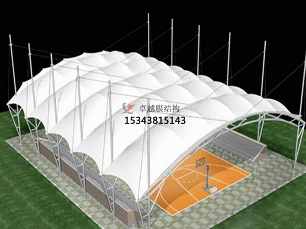 平凉体育场充气膜结构罩棚【生产厂家】